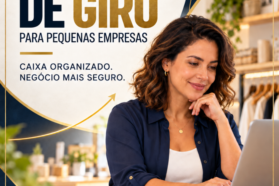 Capital de giro para pequenas empresas e controle do caixa