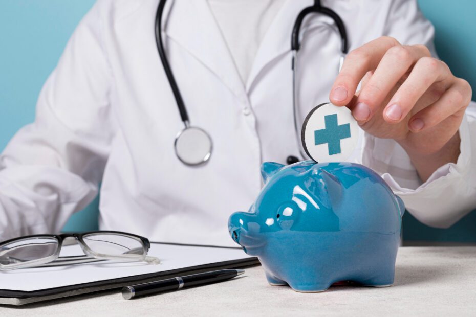 Dica de Saúde Financeira para Médicos 1 medico de vista frontal segurando elemento medico